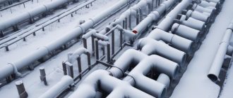 Трубы для теплоснабжения в пенополиуретановой изоляции